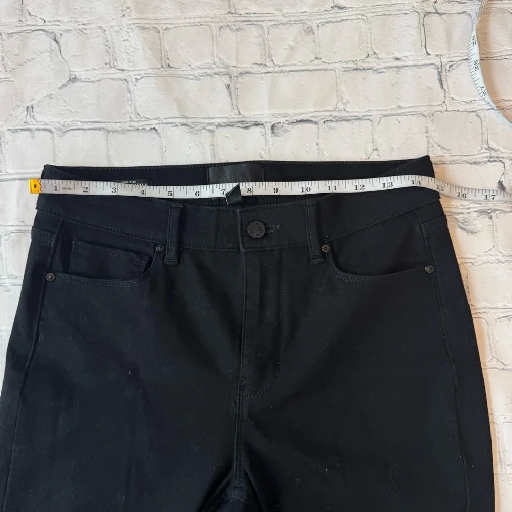 ✅ White House Black Market Black Skinny High Rise ankle jeans size 4 - Picture 3 of 12